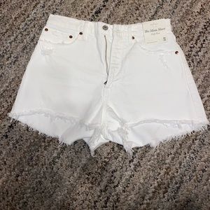 Abercrombie Curve Love Mom Shorts High Rise